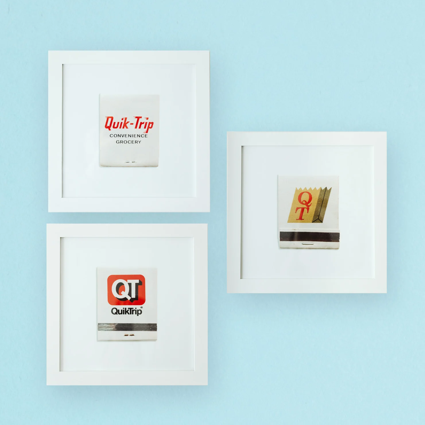 Vintage QT Bag Matchbook Print