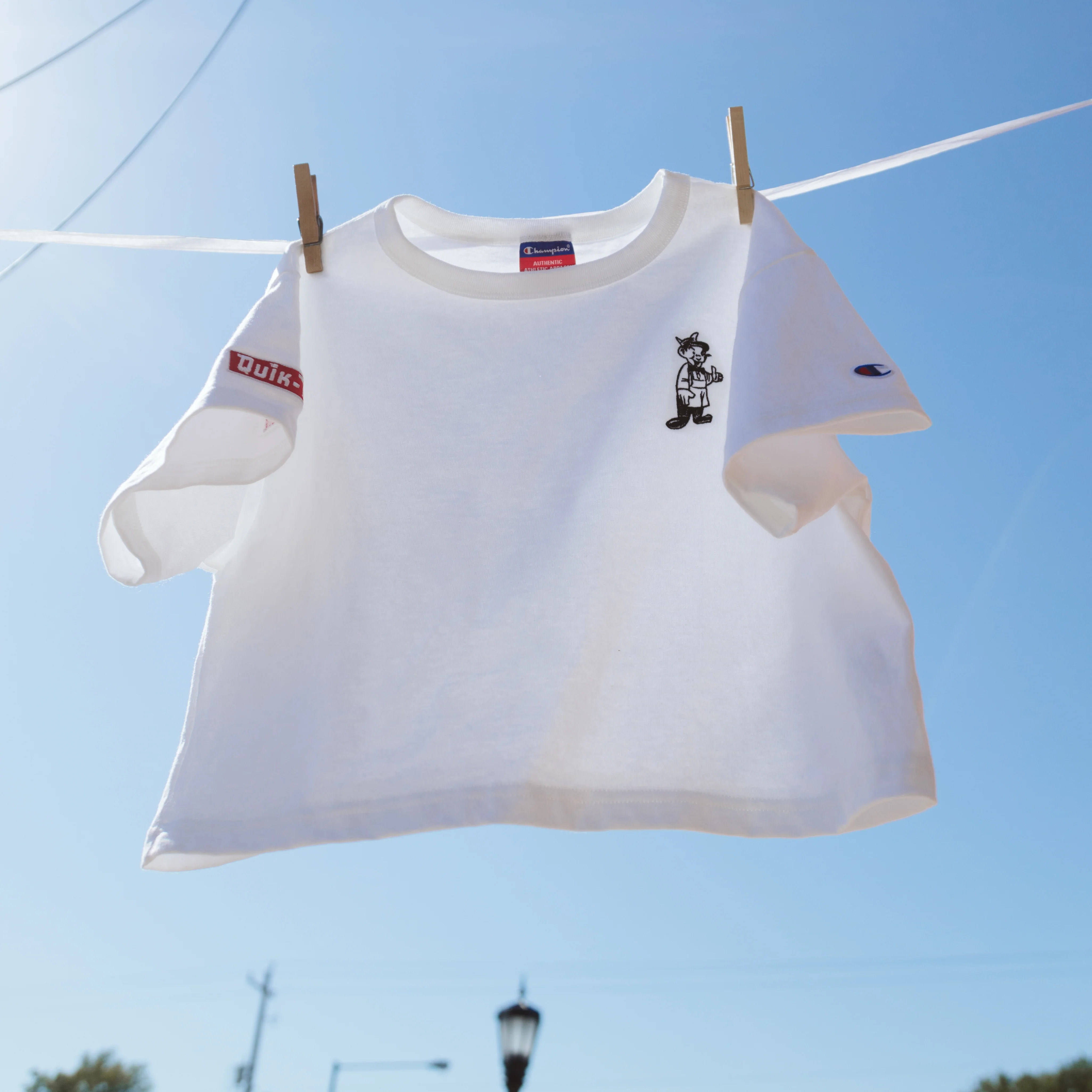 Mr. Quikie Champion Cropped T-Shirt