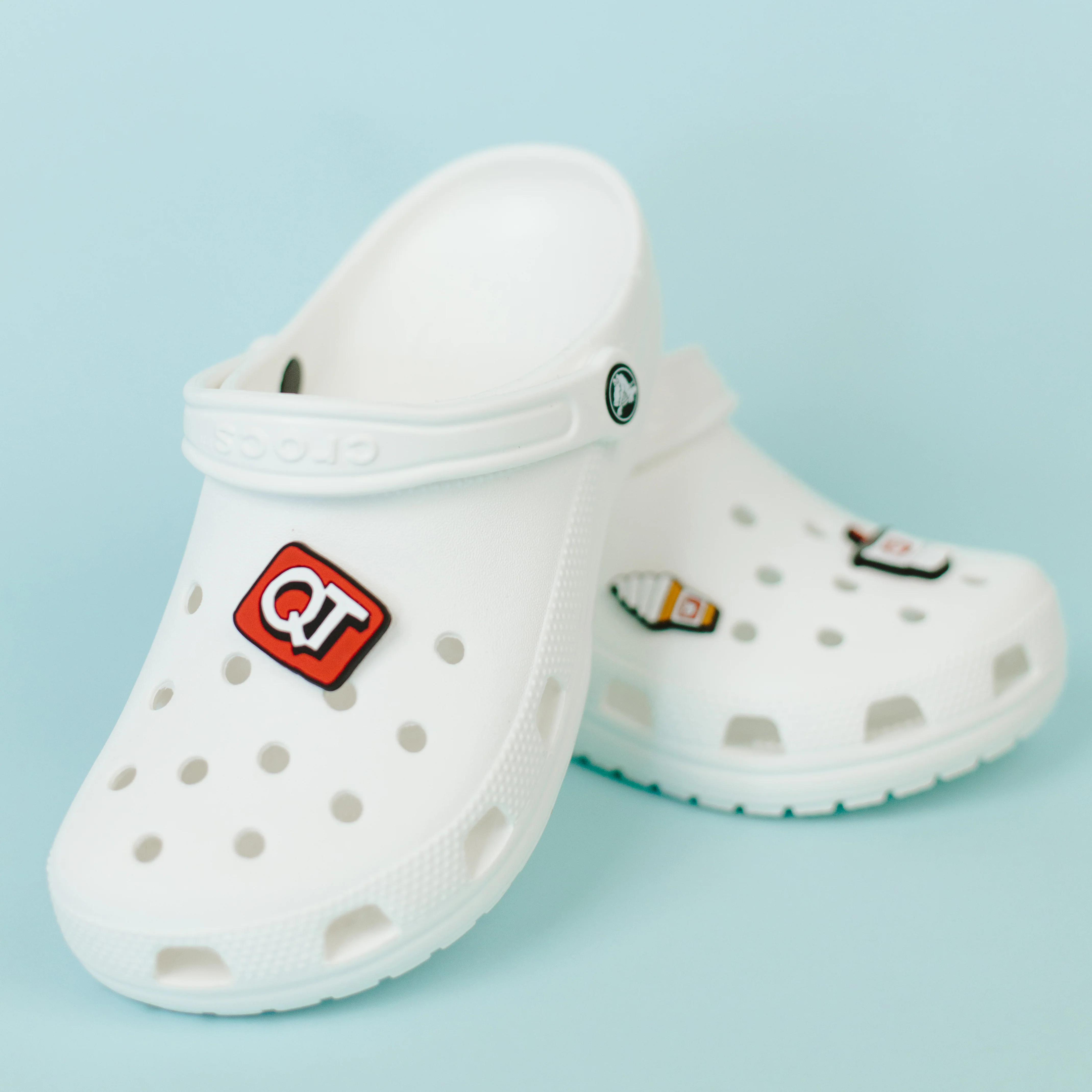 QT Shoe Charms (Food & Logo Charms)