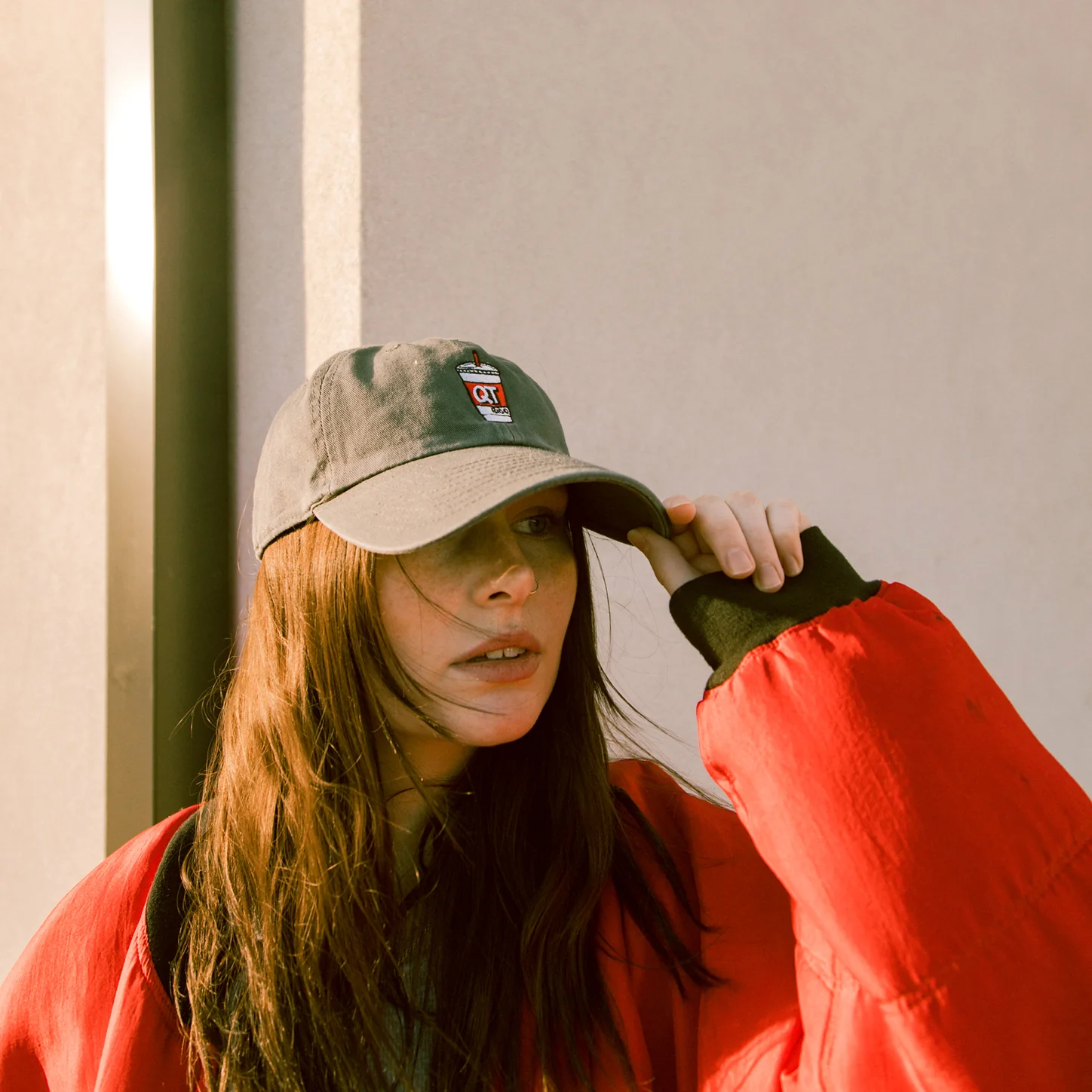 QT Big Q '47 Brand Charcoal Clean Up Cap