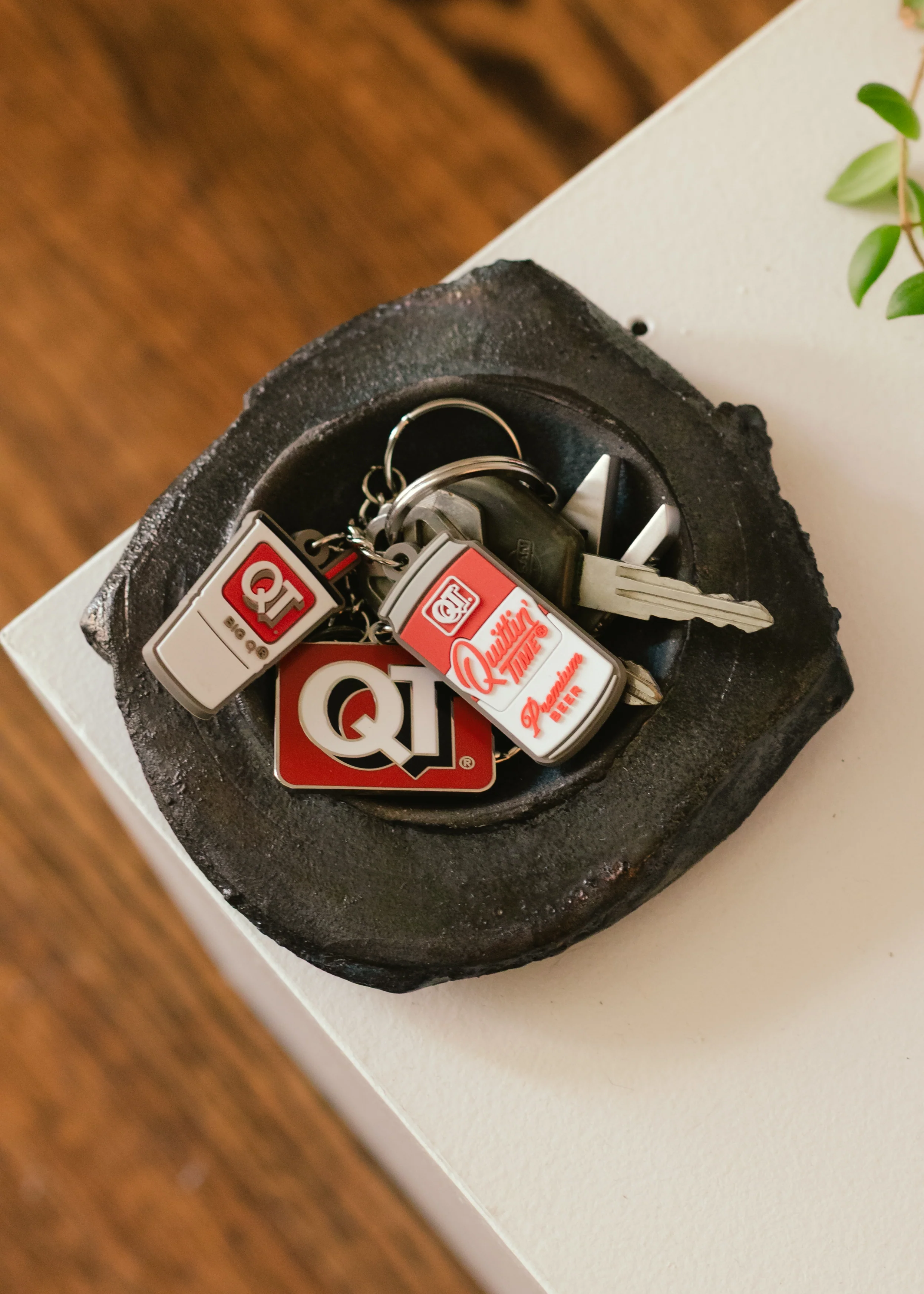 Soft Quittin' Time Keychain