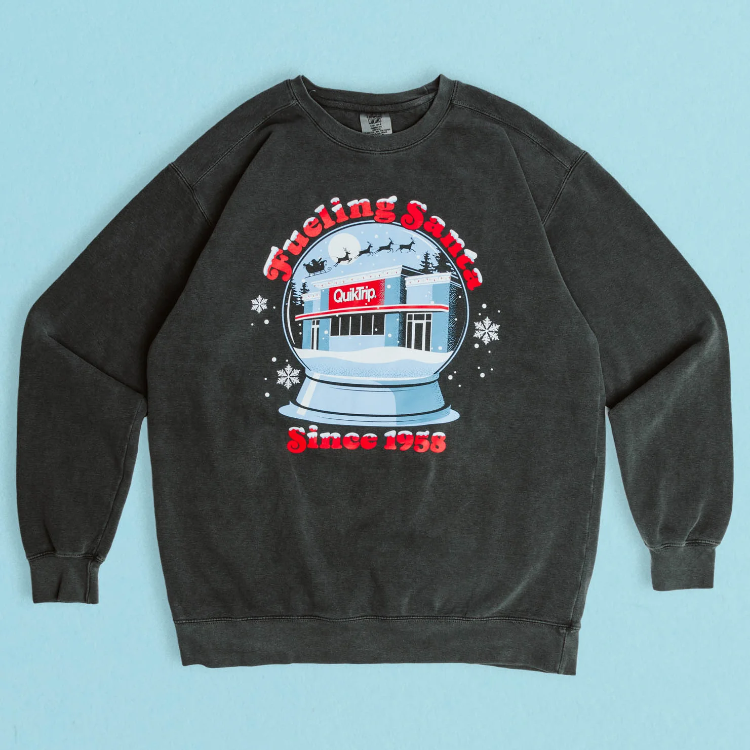 FINAL FEW - QT Christmas Holiday Sweatshirt