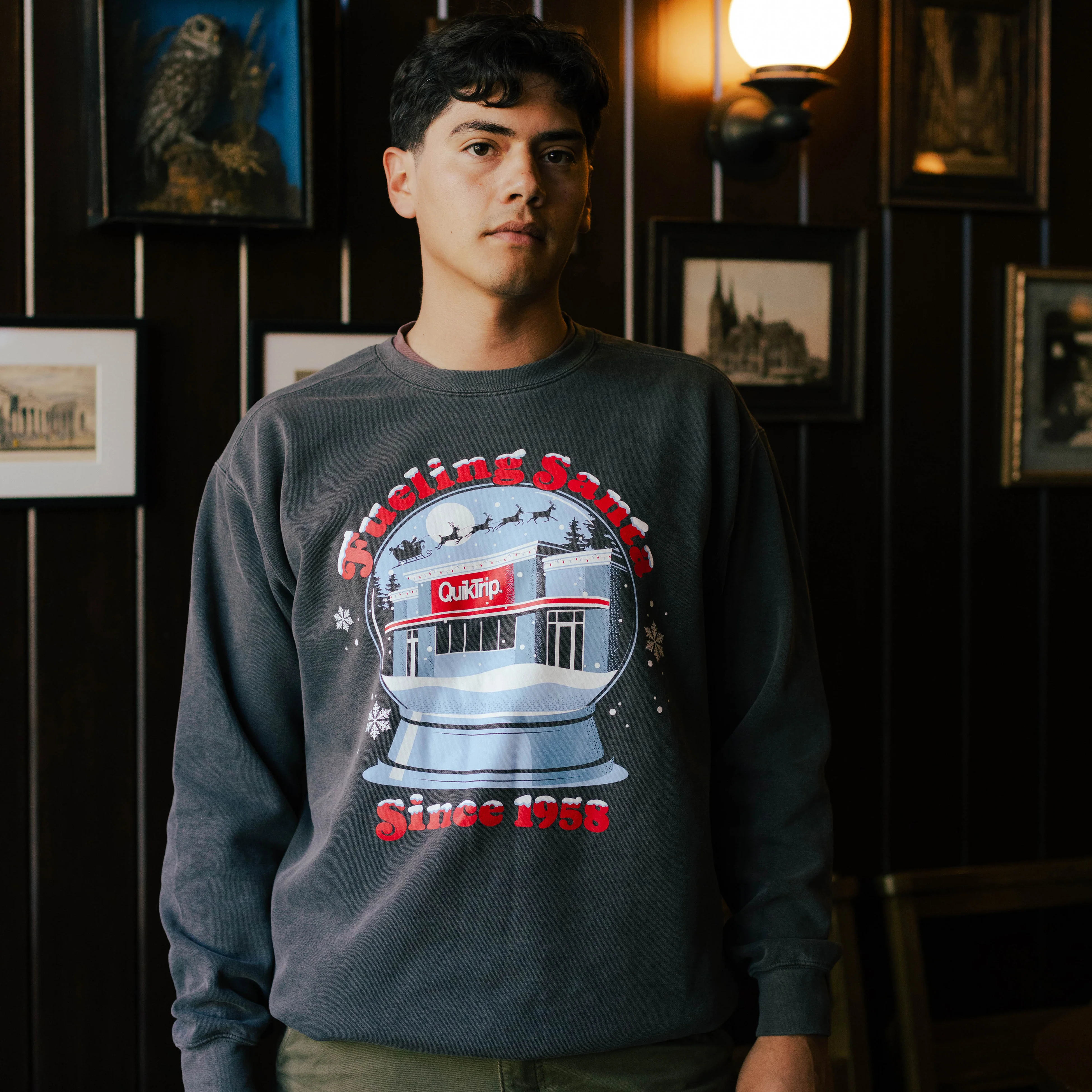 FINAL FEW - QT Christmas Holiday Sweatshirt