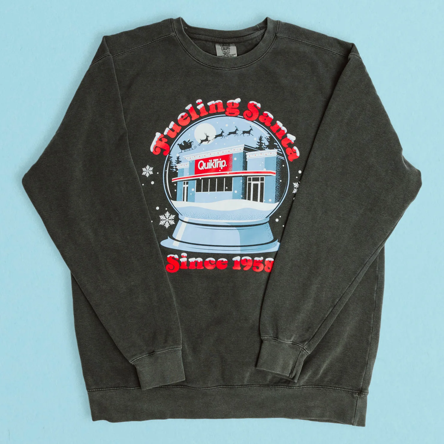 FINAL FEW - QT Christmas Holiday Sweatshirt