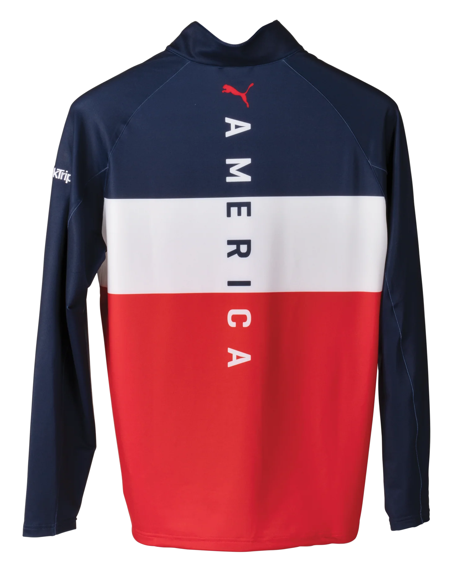Red/White/Blue Puma Jetstream 1/4 Zip